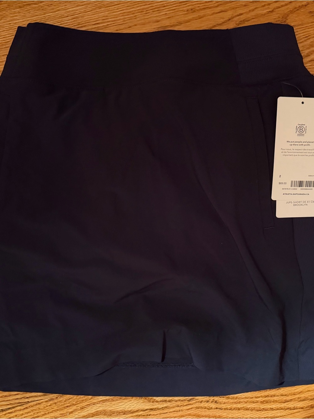 Athleta women’s Navy Blue skort